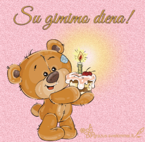 Gimtadienio sveikinimai